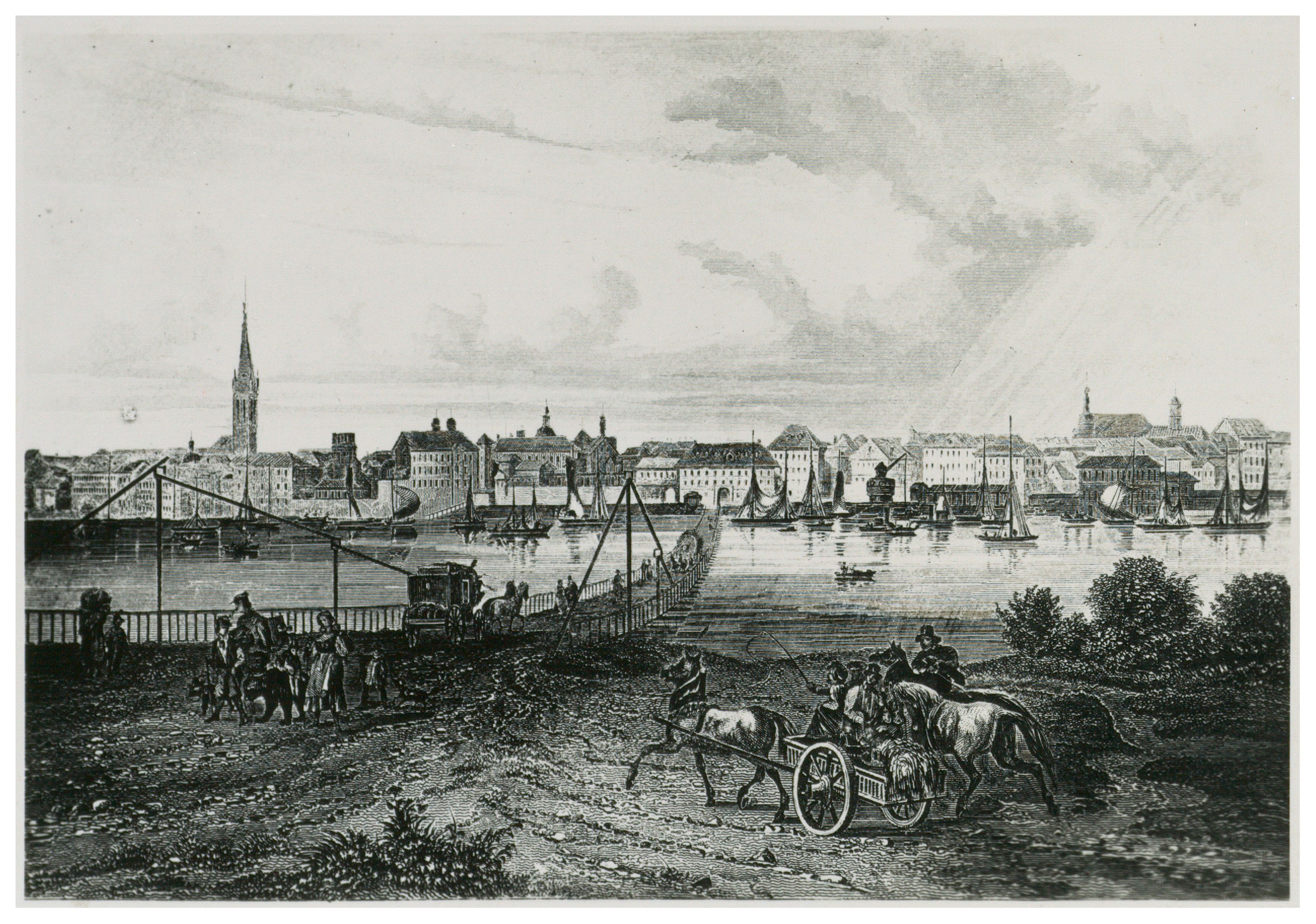 Streit um die Duesseldorfer Rheinbruecke